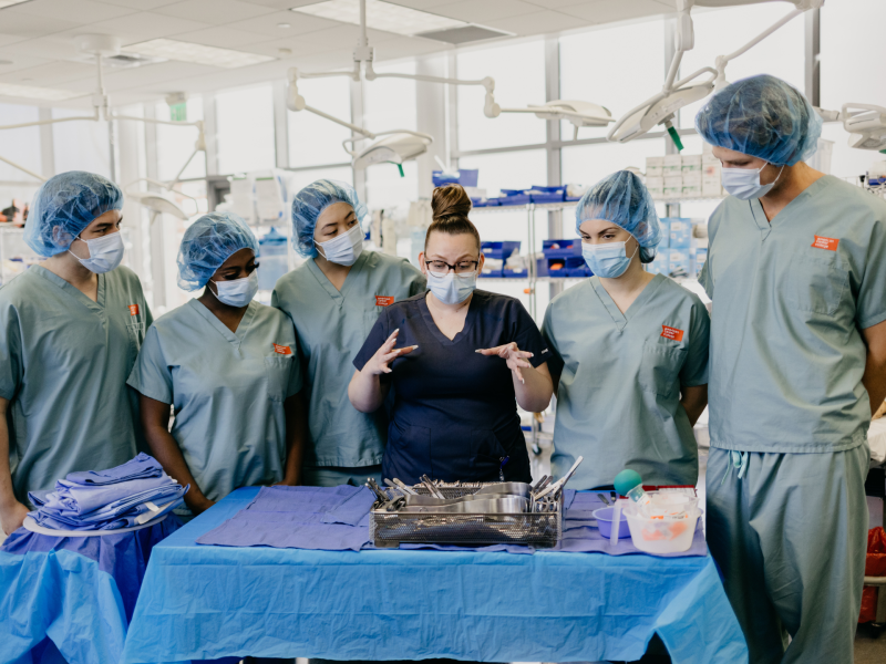 Surgical Technology Open House at the Ontario Campus